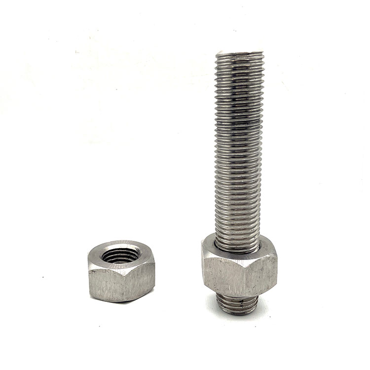 10 mm M10 M12 DIN975 DIN976 SS 304 A2-70 A4-80 staafbout met volledige schroefdraad