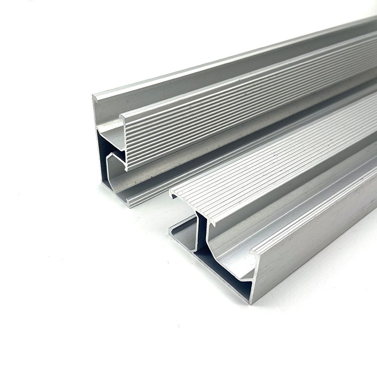 Geanodiseerd ondersteunend systeem Aluminium zonnepaneel Zonnebeugel Aluminium extrusieprofiel