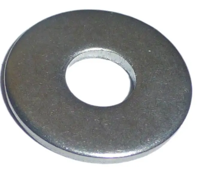 Extra grote platte sluitringen die de lading verspreiden